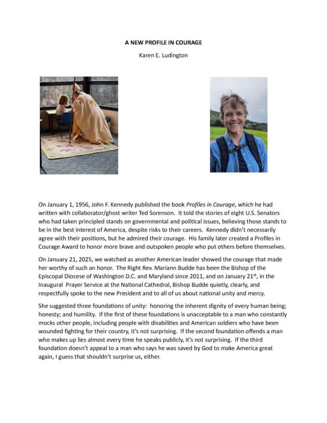 A New Profile in Courage